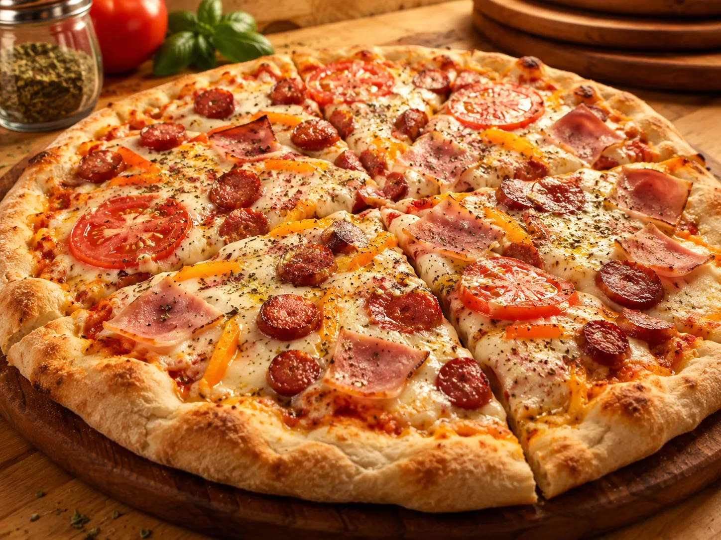 Pizza Kashamarka terminada